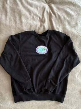 thisisneverthat Worldwide Graphic Sweatshirt Black